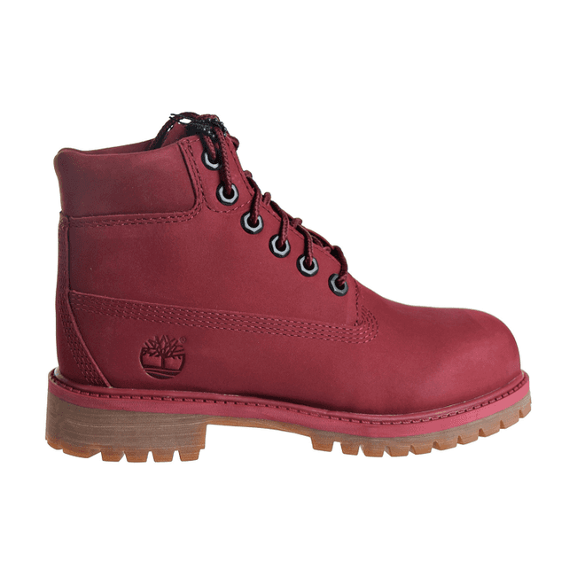 Timberland 6" Premium Boot Burgundy (PS)