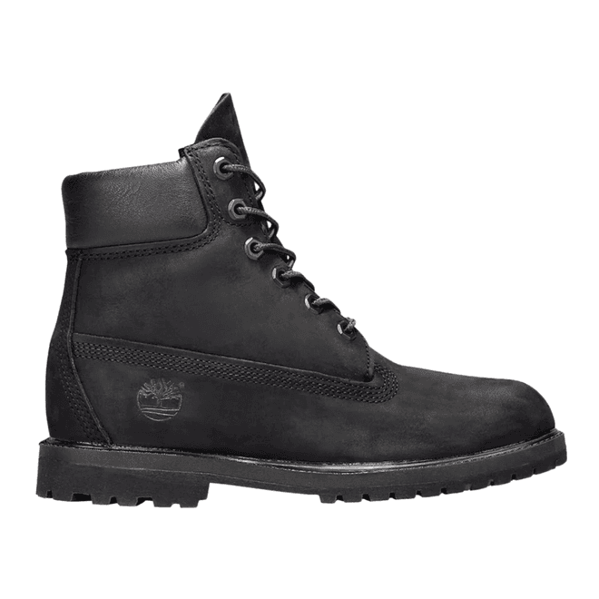 Timberland 6 Inch Premium Waterproof Boots Black Nubuck (Women's)