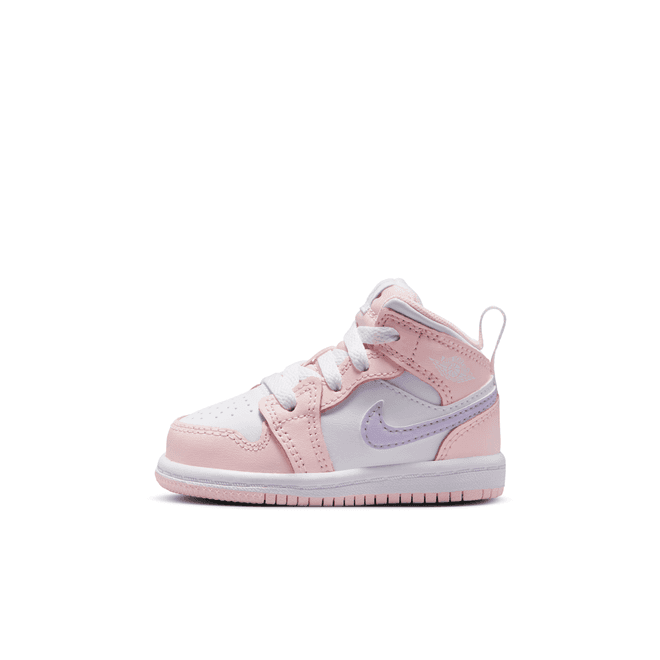 Jordan Jordan 1 Mid (TD) Pink Wash/Violet Frost/White