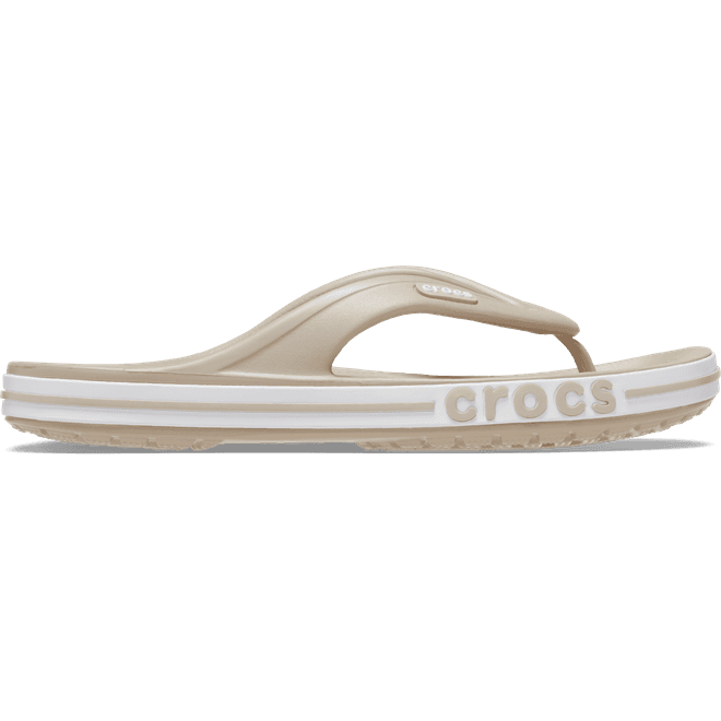 Crocs Unisex Bayaband Flips Cobblestone 