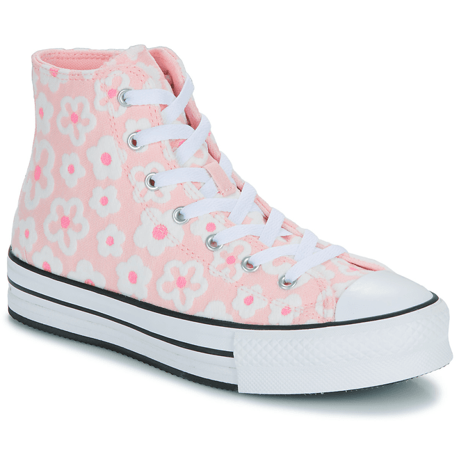 Converse Chuck Taylor All Star Lift Platform Flower Embroidery 