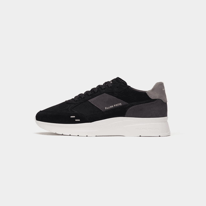 Filling Pieces Jet Runner Nubuck Black