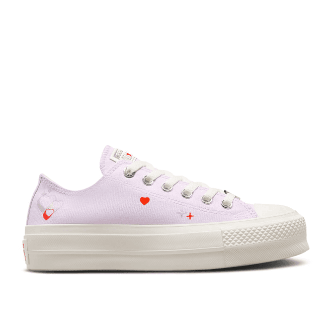 Converse Chuck Taylor All Star Lift Platform Y2K Heart 