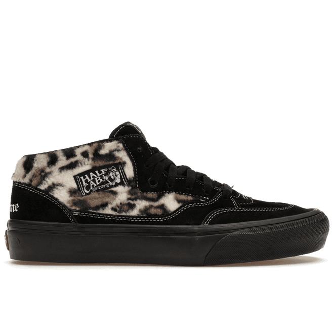 Vans SKATE HALF CAB '92 "SUPREME LEOPARD BLACK"