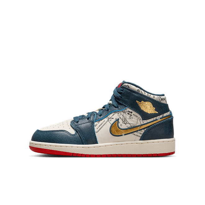 Air Jordan 1 Mid SE GS 'Take Flight'