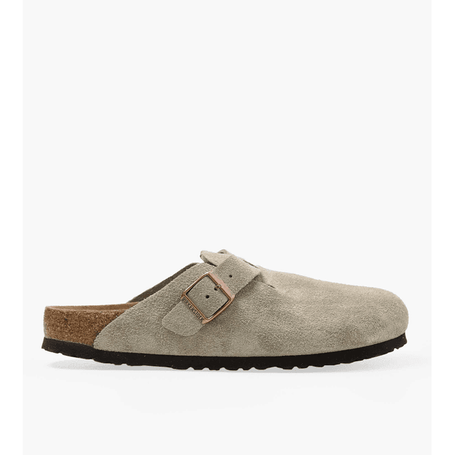 BIRKENSTOCK Boston Suede Leather Narrow