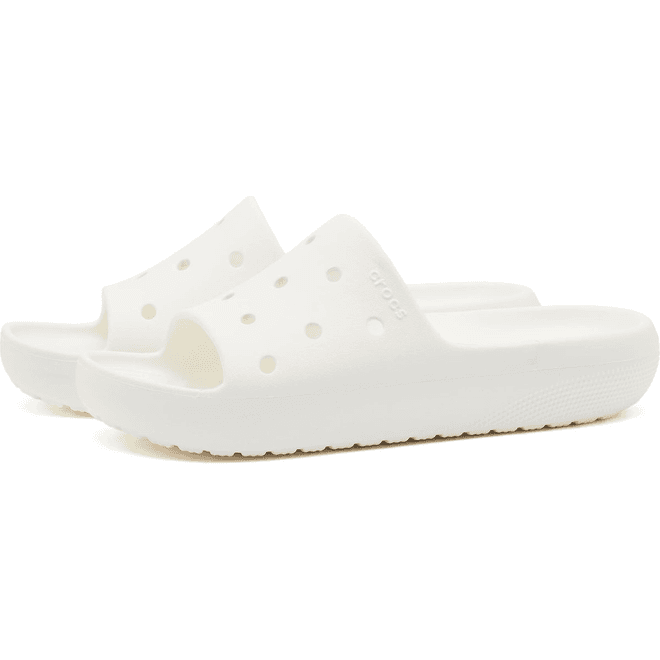 Crocs Men's V2 Classic Slide White