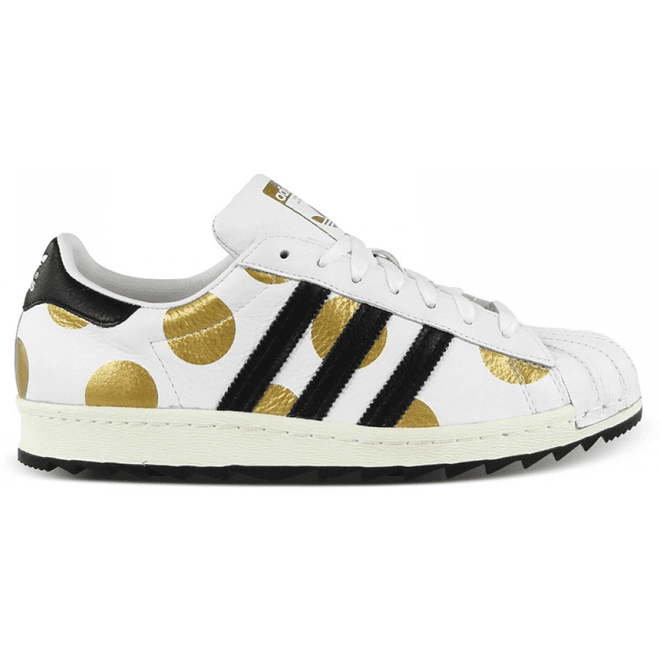 adidas JS Superstar 80s Ripple White Black Gold