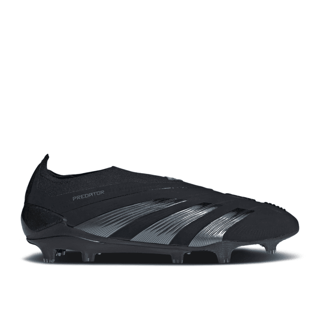 adidas Predator 24 Elite Laceless FG 'Base Black Pack' 