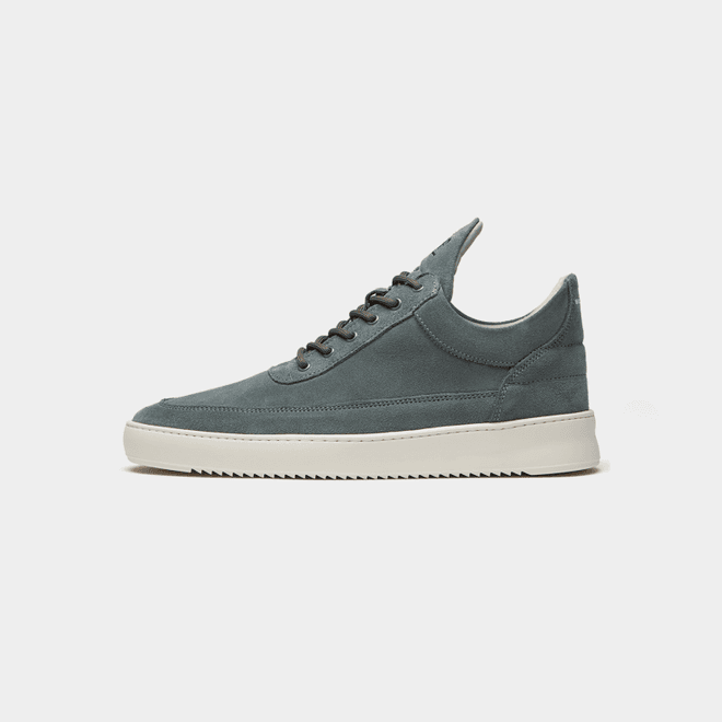 Filling Pieces Low Top Suede Organic Sage