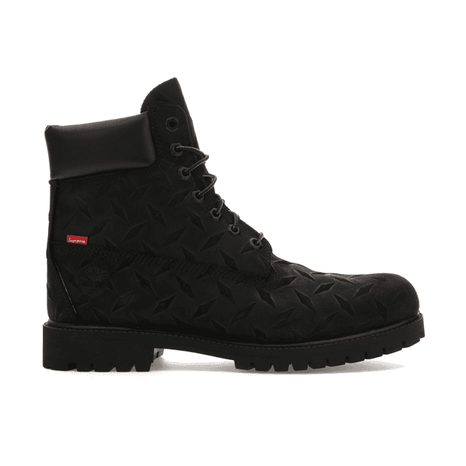 Timberland 6" Premium Waterproof Boot Supreme Diamond Plate Black