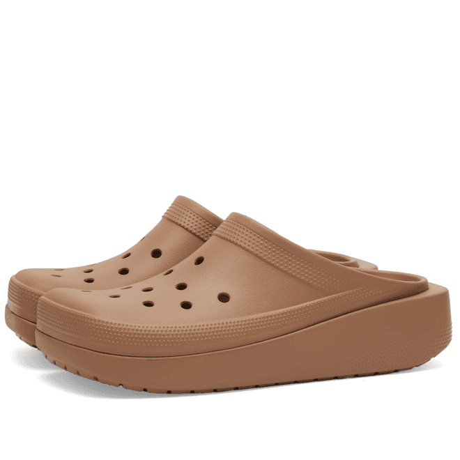 Crocs Blunt Toe Clog in Latte