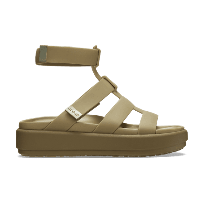 Crocs Brooklyn Luxe Gladiator SandalTan / Tan 