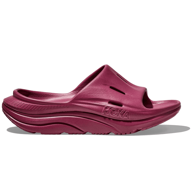 Hoka One One Ora Recovery Slide 3 Beet Root