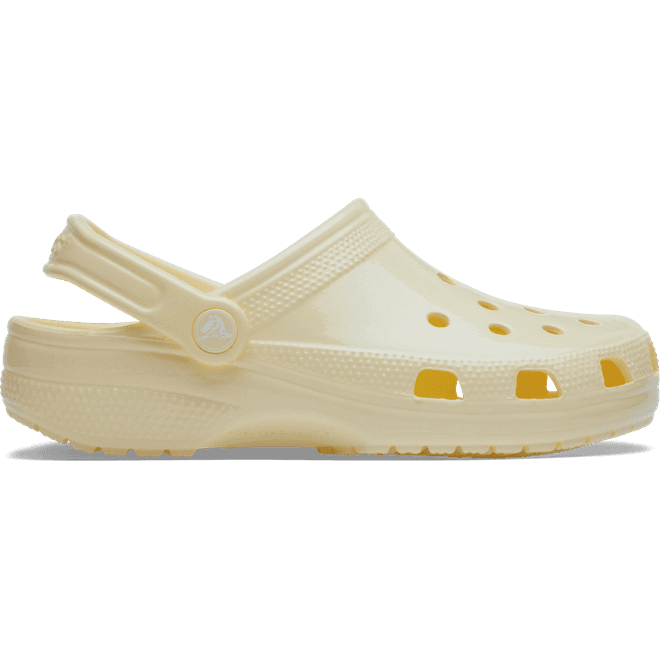 Crocs Unisex Classic High Shine Clogs Buttercream 