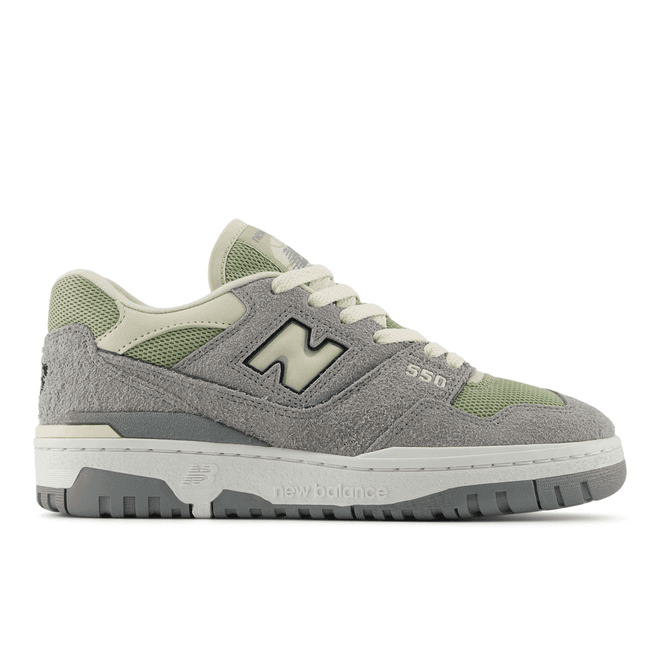 New Balance 550 Suede/Mesh Grey