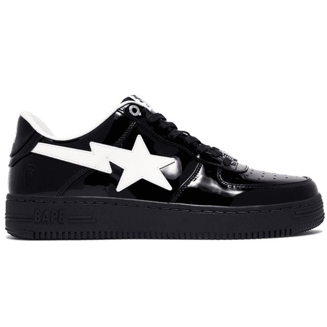 A Bathing Ape Bape Sta #2 Black Patent