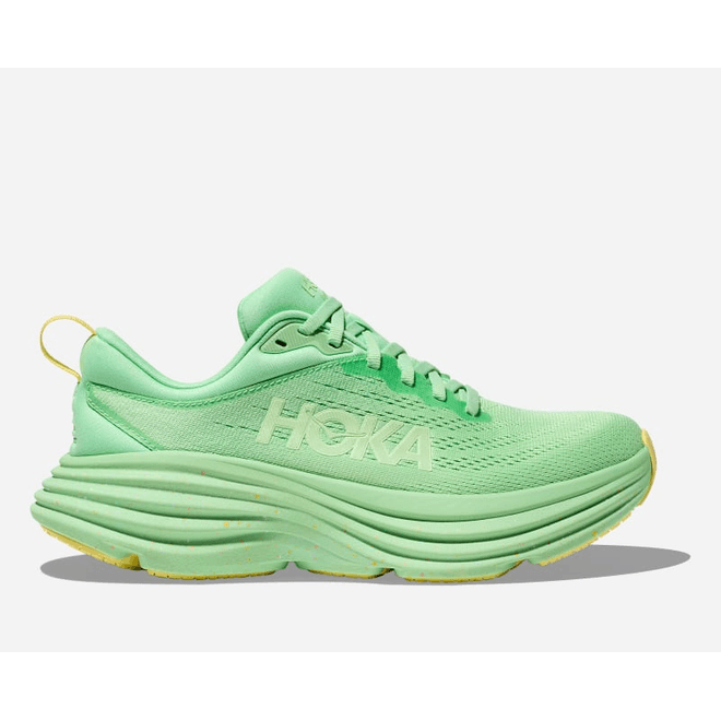 HOKA  Bondi 8 Road Running  Lime Glow