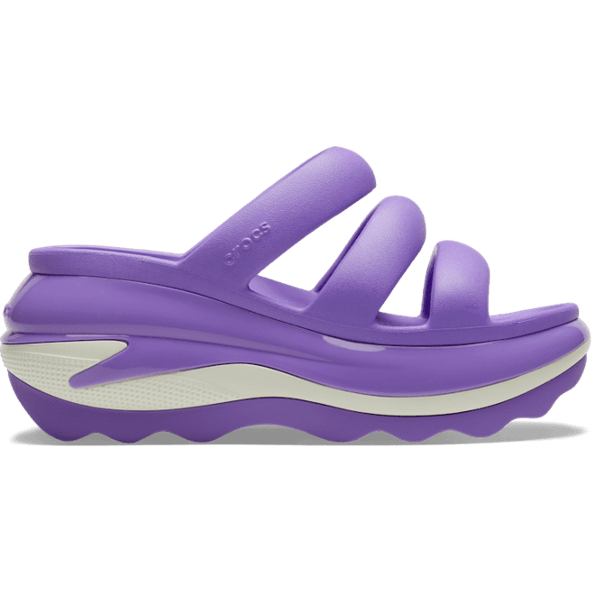 Crocs Mega Crush Triple Strap Slides Galaxy 