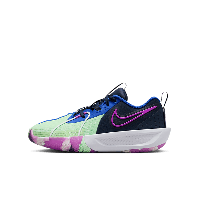 Nike Air Zoom GT Cut 3 SE GS 'Obsidian Vapor Green' 