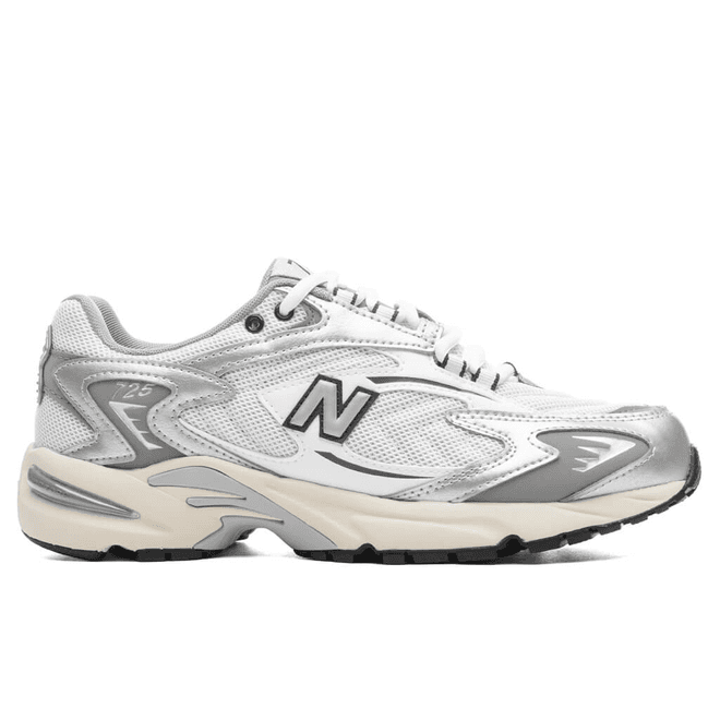 New Balance 725v1 White/Metallic Silver/Slate Grey