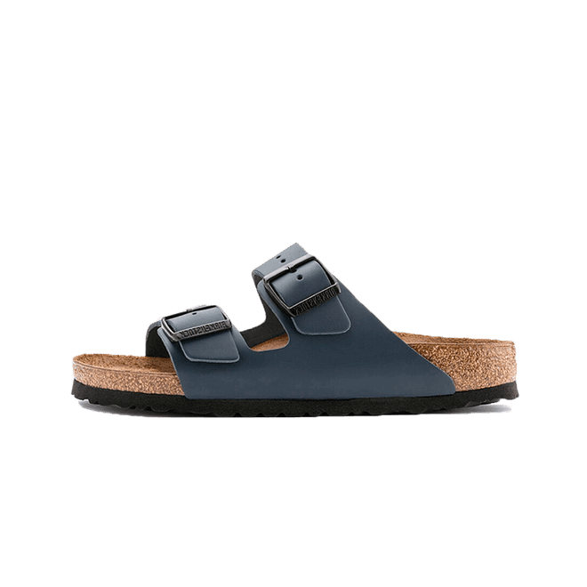 Birkenstock Arizona Natural Leather Blue