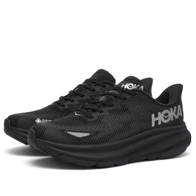 HOKA ONE ONE Women's W Clifton 9 GTX in Black