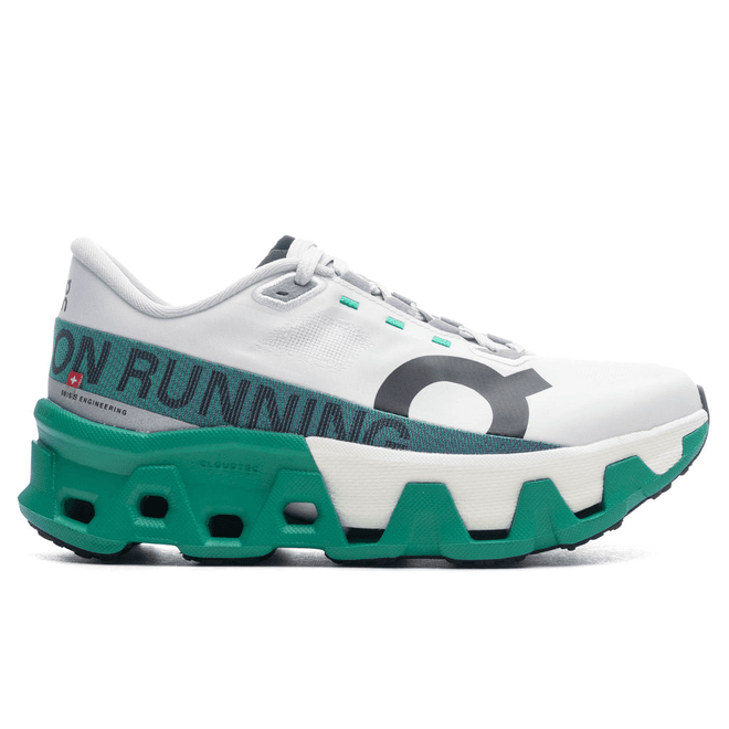 On Women's Cloudmonster Hyper White/Mint