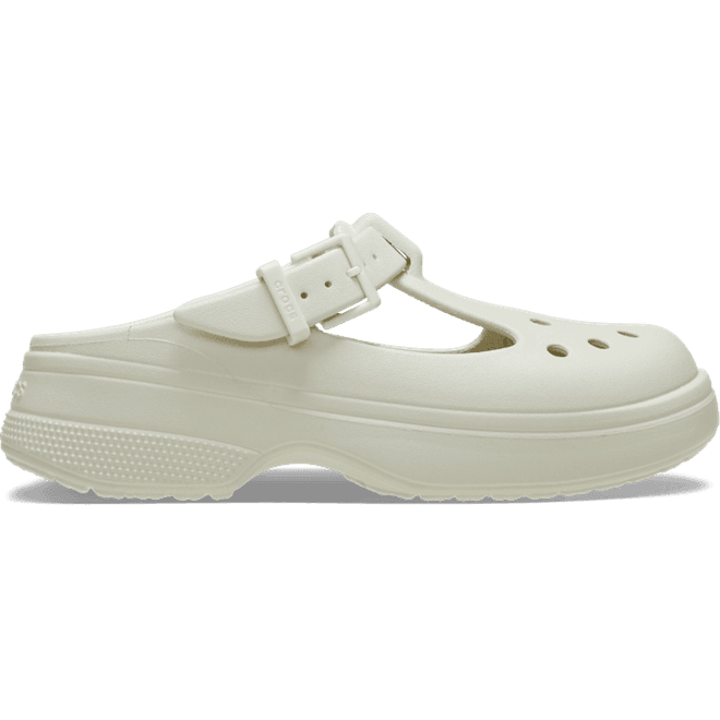 Crocs Unisex Classic Mary Jane Clogs Linen 