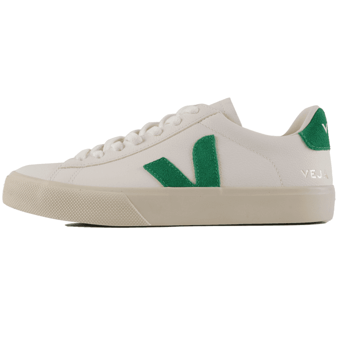 Veja Campo Chromefree Leather - Extra White Emeraude