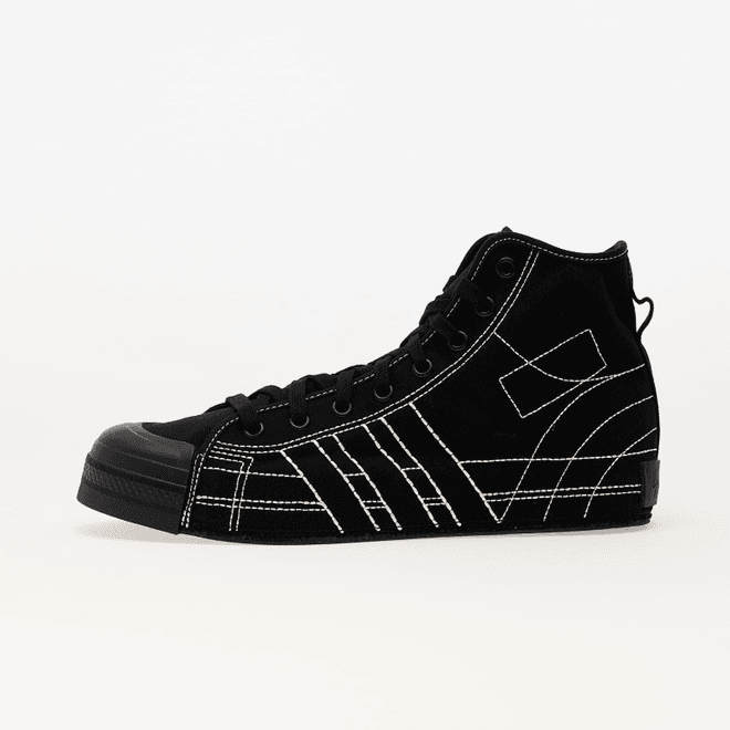 Y-3 Nizza Hi Black