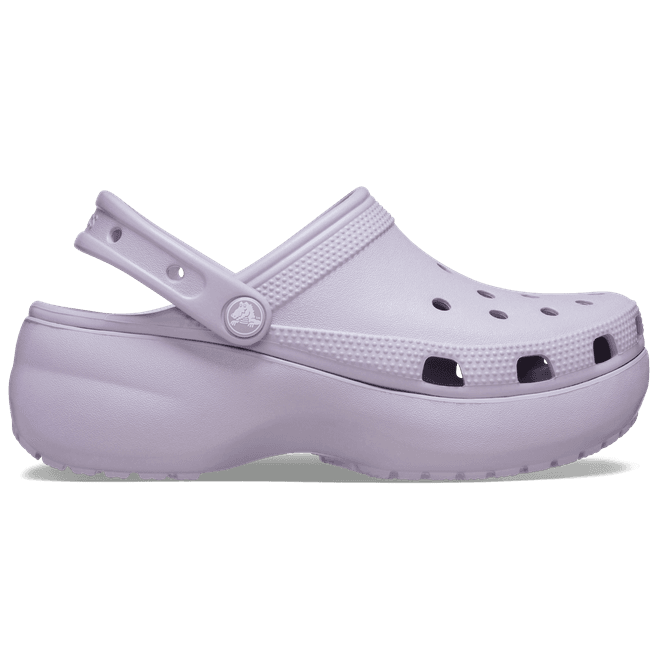 Crocs Women Classic Platform Clogs Mauve Mist 