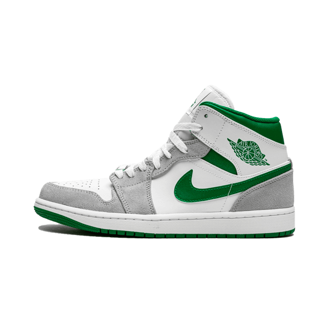 Jordan 1 Mid  Grey Green