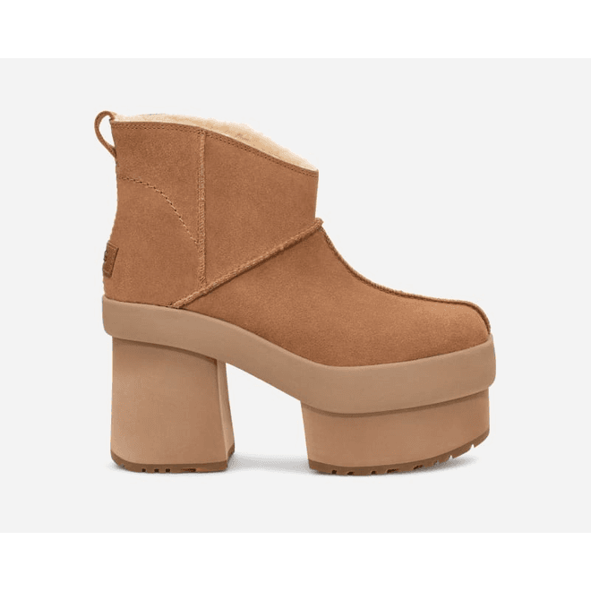 UGG® New Heights Platform Mini Boot Brown