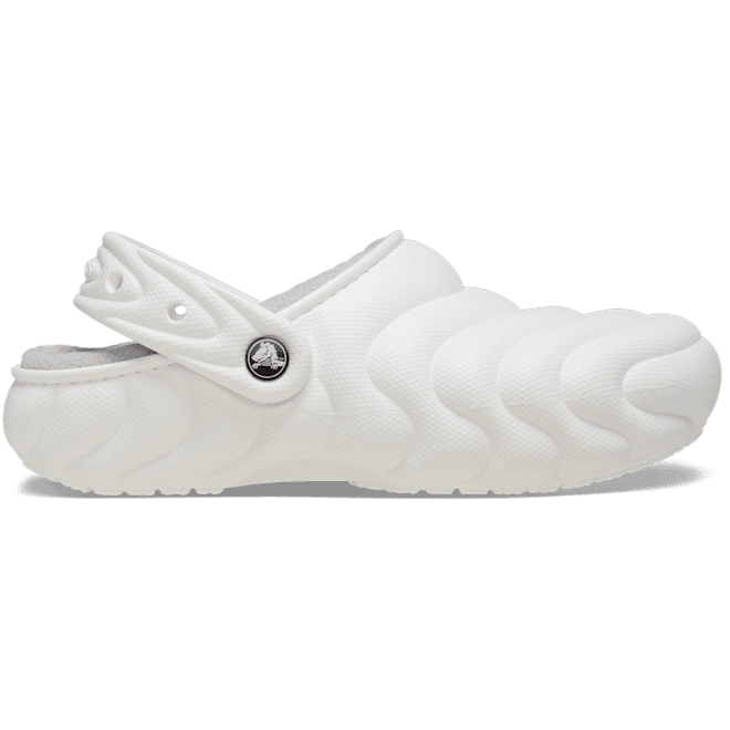 Crocs Unisex Classic Lined Overpuff Clogs White 