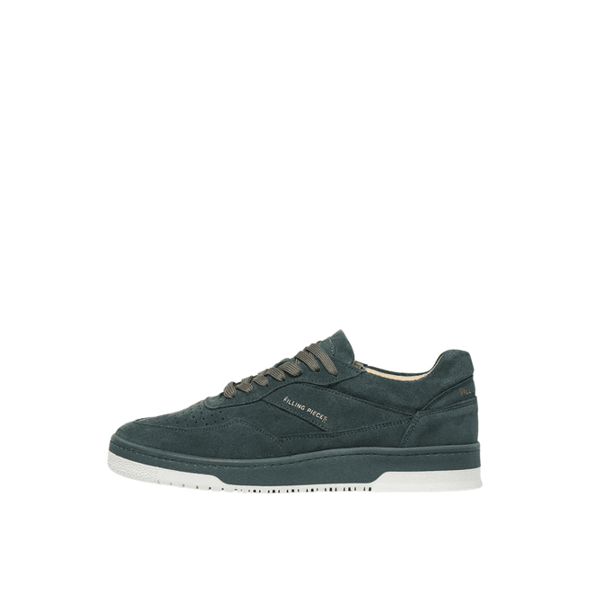 Filling Pieces Ace Suede Dark Green