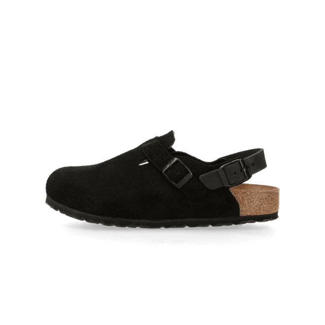 Birkenstock Tokio II Suede Leather "Black"