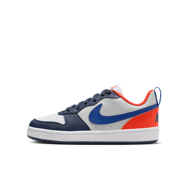 Nike Court Borough Low Recraft GS 'Midnight Navy Team Orange' 