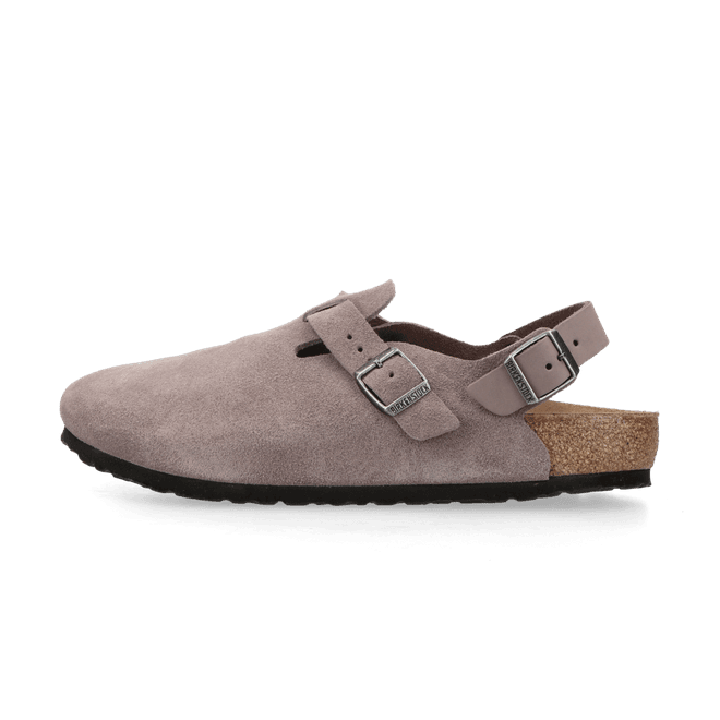 Birkenstock Tokio II Suede Leather "Faded Purple"