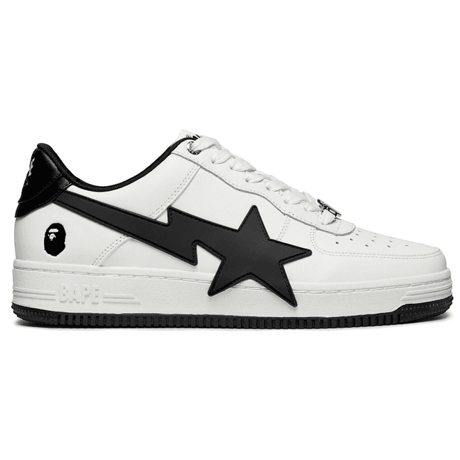 A Bathing Ape Bape Sta OS #2 White Black