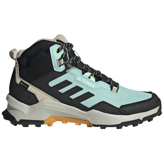 adidas Terrex AX4 Mid Gore-Tex Semi Flash Aqua Core Black Preloved Yellow (Women's)