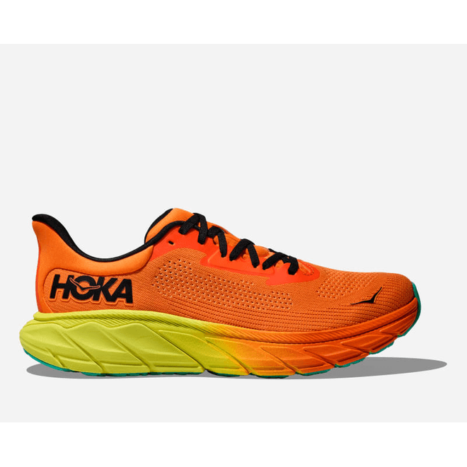 HOKA  Arahi 7 Road Running  Electric Tangerine