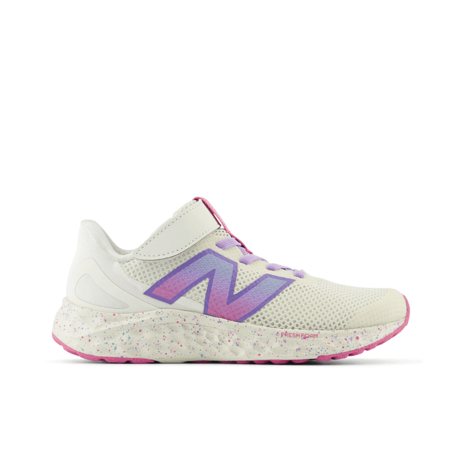 New Balance Fresh Foam Arishi v4 Bungee Lace with Top Strap Synthetic White