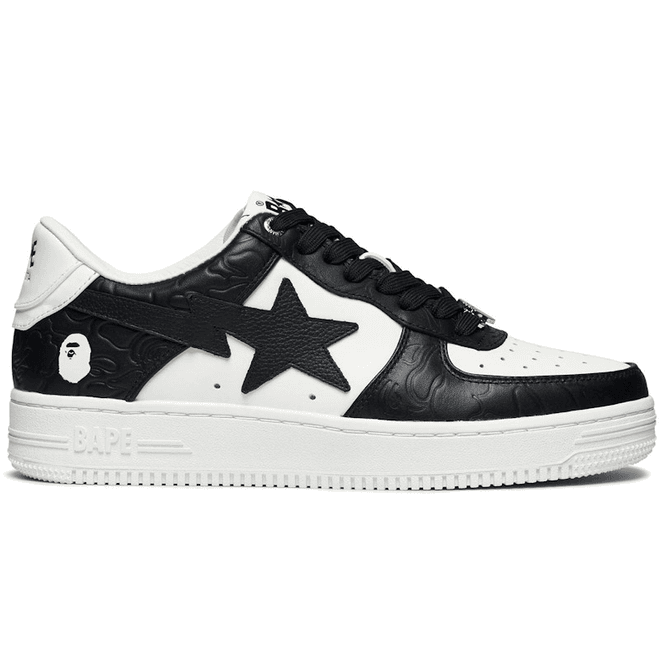 A Bathing Ape Bape Sta #4 Linecamo White Black