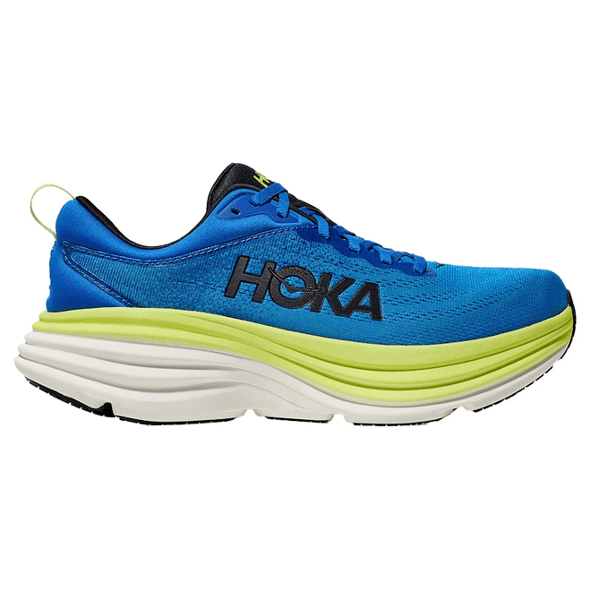 Hoka One One Bondi 8 Electric Cobalt Lettuce