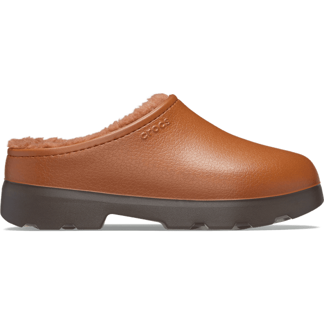 Crocs Unisex Dylan Lined Clogs Cognac 