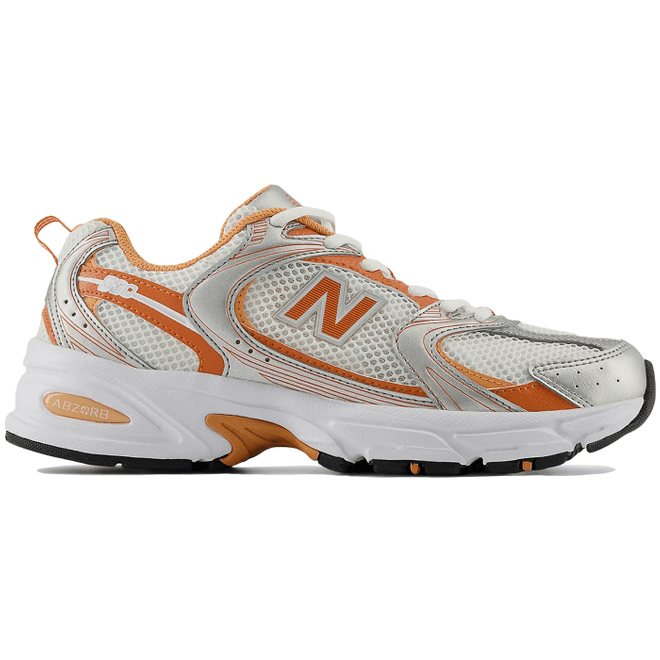 New Balance 530 Silver Metallic Infield Clay (Women's)