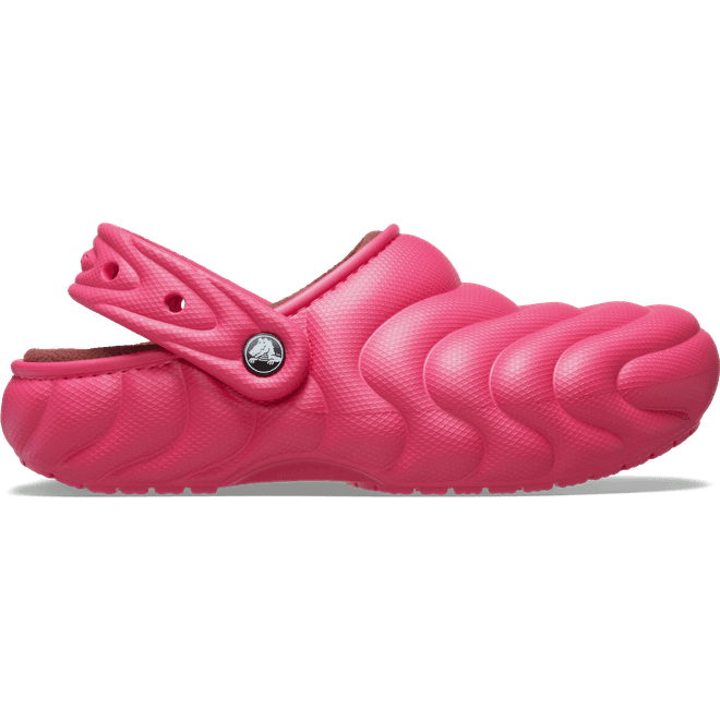 Crocs Unisex Classic Lined Overpuff Clogs Dragon Fruit 