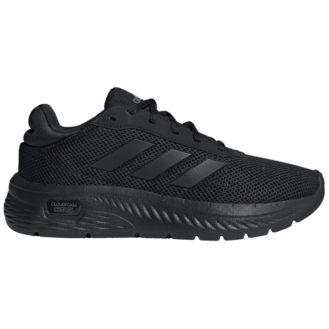 adidas Cloudfoam Comfy Core Black Iron Metallic (Women's)