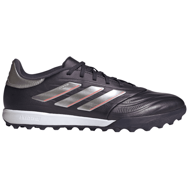 adidas Copa Pure 2 League Turf Aurora Black Platinum Metallic Turbo